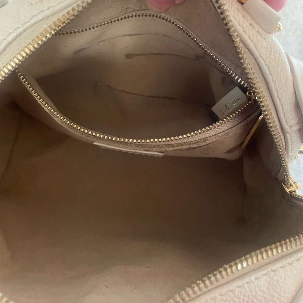 Louis Vuitton white monogram empriente petite Malle Souple - Picture 9 of 12